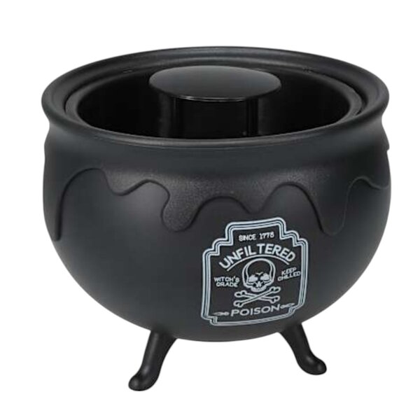 Halloween Mist Cauldron 4.8" | Color Changing LED Spooky Brew Decoration – NEW - Picture 6 of 7